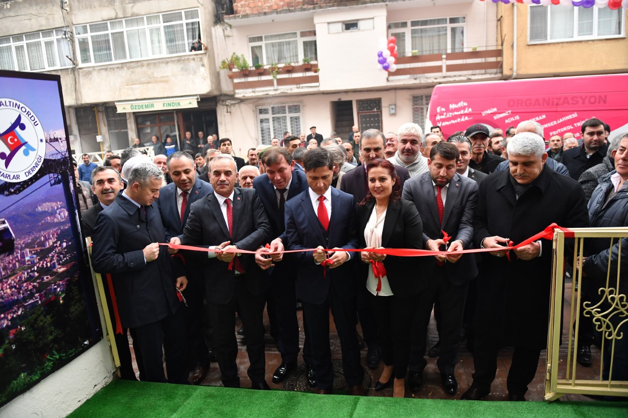 Ordu Altınordu Muhtarlar Derneği Düzenlenen Törenle Açıldı